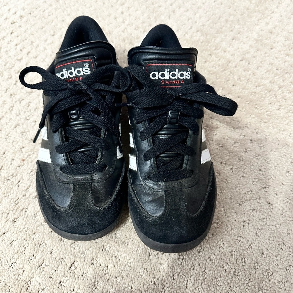 Little boys Adidas Samba shoes size 1